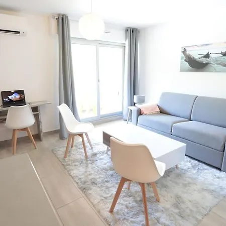 Lejlighed Petit Paradis Classe 3 Etoiles A 200m De La Plage! Terrasse-wifi-parking-clim